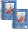 Sketchbook, 2 Pack (60 Sheets), 98 lb (160 GSM) - Spiral-Bound Pad with Perforated Acid-Free Paper - Artist Sketch Book for Drawing, Painting, Watercolor